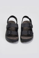 Σανδάλια δερμάτινα flatforms με τοκάδες MILLIE FANTASY SANDALS