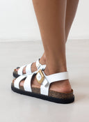 Σανδάλια δερμάτινα gladiator ATENEO