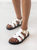 Σανδάλια δερμάτινα gladiator ATENEO