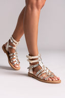 Σανδάλια δερμάτινα gladiator Iris Sandals