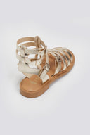 Σανδάλια δερμάτινα gladiator Iris Sandals - Χρυσό - thefashionproject.gr - IRIS - 24217009003