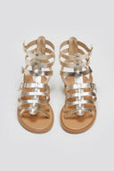 Σανδάλια δερμάτινα gladiator Iris Sandals - Χρυσό - thefashionproject.gr - IRIS - 24217009003