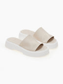 Σανδάλια flatforms δερμάτινα με φαρδιά φάσα Iris Sandals