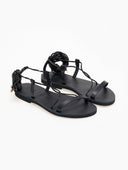 Σανδάλια δερμάτινα με κορδόνια Iris Sandals