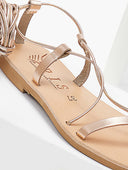 Σανδάλια δερμάτινα με κορδόνια Iris Sandals