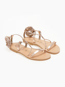 Σανδάλια δερμάτινα με κορδόνια Iris Sandals
