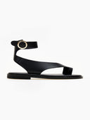 Σανδάλια δερμάτινα Iris Sandals - Μαύρο - thefashionproject.gr - IRIS