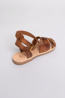 Σανδάλια δερμάτινα Iris Sandals - Ταμπά - thefashionproject.gr - IRIS - 24256007003