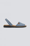 Σανδάλια δερμάτινα Lola Almagro - Μπλε jean - thefashionproject.gr - Lola Almagro - 24017024002