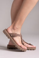 Σανδάλια δερμάτινα με άνοιγμα MIRABELLA FANTASY SANDALS