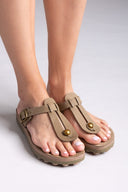 Σανδάλια δερμάτινα με άνοιγμα MIRABELLA FANTASY SANDALS