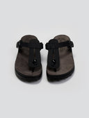 Σανδάλια δερμάτινα με άνοιγμα MIRABELLA FANTASY SANDALS - Μαύρο - thefashionproject.gr - FANTASY SANDALS