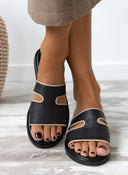 Σανδάλια δερμάτινα με ανοίγματα Iris Sandals