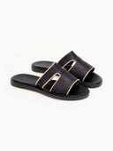 Σανδάλια δερμάτινα με ανοίγματα Iris Sandals