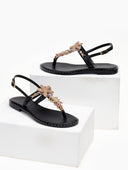 Σανδάλια δερμάτινα με αστερία Iris Sandals