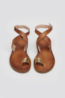 Σανδάλια δερμάτινα  με δάκτυλο Iris Sandals