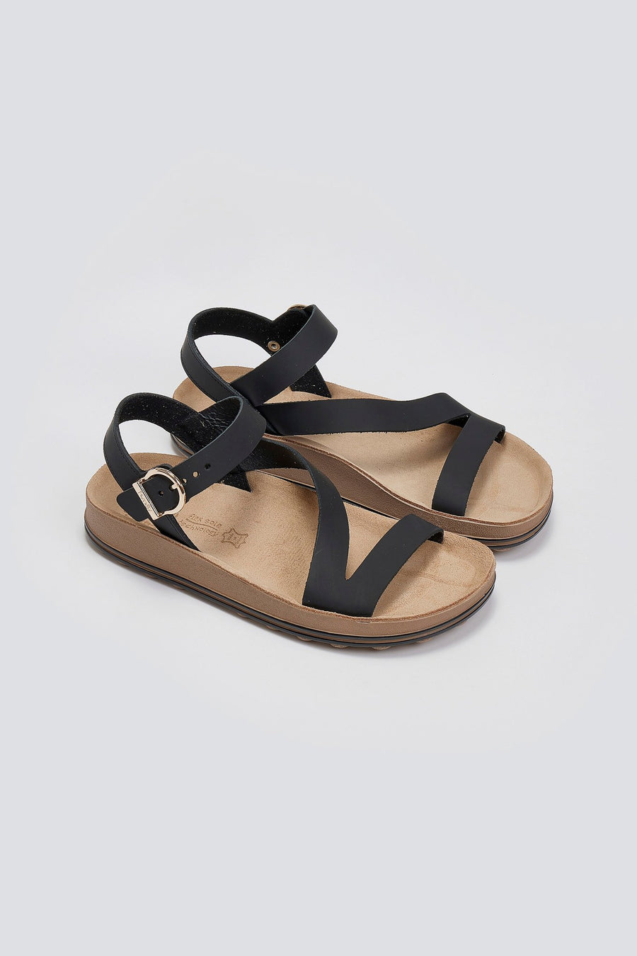 Σανδάλια δερμάτινα με δέσιμο EMMA FANTASY SANDALS