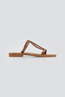 Σανδάλια δερμάτινα με γεωμετρικά σχήματα Iris Sandals