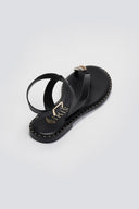 Σανδάλια δερμάτινα με μέταλλο Iris Sandals