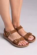Σανδάλια δερμάτινα με μπαρέτα PANAGIOTA FANTASY SANDALS