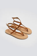 Σανδάλια δερμάτινα με μπαρέτα Tfp - Ταμπά - thefashionproject.gr - TFP - 24207007003