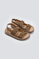 Σανδάλια δερμάτινα με print FABIOLA FANTASY SANDALS - Leopard - thefashionproject.gr - FANTASY SANDALS