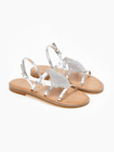 Σανδάλια δερμάτινα με στρας Iris Sandals