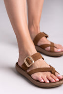 Σανδάλια δερμάτινα με τοκ CONSTANTIA FANTASY SANDALS