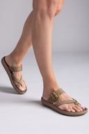 Σανδάλια δερμάτινα με τοκ CONSTANTIA FANTASY SANDALS