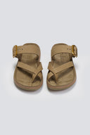 Σανδάλια δερμάτινα με τοκ CONSTANTIA FANTASY SANDALS - Χακί - thefashionproject.gr - FANTASY SANDALS