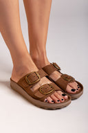 Σανδάλια δερμάτινα με τοκάδες DESPOINA FANTASY SANDALS