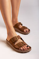 Σανδάλια δερμάτινα με τοκάδες DESPOINA FANTASY SANDALS