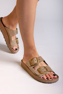 Σανδάλια δερμάτινα με τοκάδες DESPOINA FANTASY SANDALS