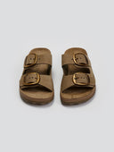 Σανδάλια δερμάτινα με τοκάδες DESPOINA FANTASY SANDALS - Λαδί - thefashionproject.gr - FANTASY SANDALS