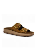 Σανδάλια δερμάτινα με τοκάδες DESPOINA FANTASY SANDALS - Mocha - thefashionproject.gr - FANTASY SANDALS