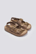 Σανδάλια δερμάτινα με τοκάδες FABIOLA FANTASY SANDALS