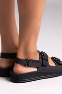 Σανδάλια δερμάτινα με τοκάδες FABIOLA FANTASY SANDALS