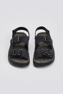 Σανδάλια δερμάτινα με τοκάδες FABIOLA FANTASY SANDALS - Μαύρο - thefashionproject.gr - FANTASY SANDALS