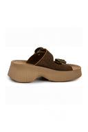 Σανδάλια δερμάτινα με τοκάδες ROCHELLE FANTASY SANDALS