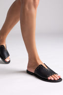 Σανδάλια δερμάτινα με τρουκς Iris Sandals