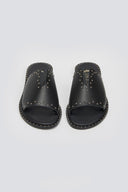 Σανδάλια δερμάτινα με τρουκς Iris Sandals - Μαύρο - thefashionproject.gr - IRIS