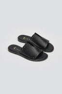 Σανδάλια δερμάτινα με τρουκς Iris Sandals - Μαύρο - thefashionproject.gr - IRIS