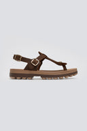 Σανδάλια δερμάτινα nubuck  MARLENA FANTASY SANDALS