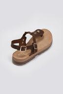 Σανδάλια δερμάτινα nubuck  MARLENA FANTASY SANDALS