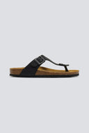 Σανδάλια δερμάτινα Plakton 181671 - Μαύρο - thefashionproject.gr - Plakton - 24001002002