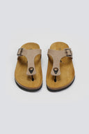 Σανδάλια δερμάτινα Plakton 181671 - Τάουπε - thefashionproject.gr - Plakton - 24000035002