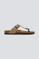 Σανδάλια δερμάτινα Plakton 181671 - Τάουπε - thefashionproject.gr - Plakton - 24000035002