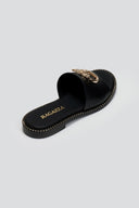 Σανδάλια δερμάτινα Ragazza 01065 - Μαύρο - thefashionproject.gr - RAGAZZA
