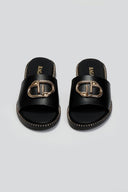 Σανδάλια δερμάτινα Ragazza 01065 - Μαύρο - thefashionproject.gr - RAGAZZA