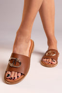 Σανδάλια δερμάτινα Ragazza 01065 - Ταμπά - thefashionproject.gr - RAGAZZA